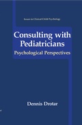 Cover: Consulting with Pediatricians - Kluwer Academic/Plenum Publishers