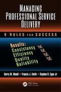 Cover: Managing Professional Service Delivery - CRC Press