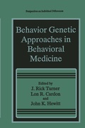 Cover: Behavior Genetic Approaches in Behavioral Medicine - Springer