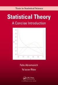 Enlarge image Cover: Statistical Theory - Taylor & Francis