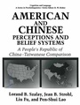 Cover: American and Chinese Perceptions and Belief Systems - Springer