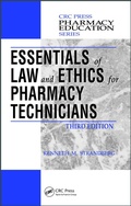 Cover: Essentials of Law and Ethics for Pharmacy Technicians - Routledge
