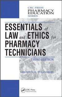 Abbildung von: Essentials of Law and Ethics for Pharmacy Technicians - Routledge