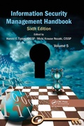 Cover: Information Security Management Handbook, Volume 5 - Taylor & Francis