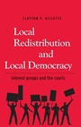 Cover: Local Redistribution and Local Democracy - Yale University Press