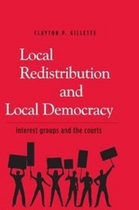 Abbildung von: Local Redistribution and Local Democracy - Yale University Press