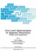 Cover: Core Level Spectroscopies for Magnetic Phenomena - Springer