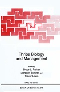Cover: Thrips Biology and Management - Springer