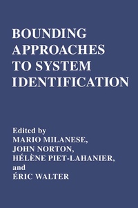 Enlarge image Cover: Bounding Approaches to System Identification - Springer