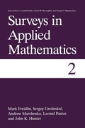 Cover: Surveys in Applied Mathematics - Kluwer Academic / Plenum Publishers