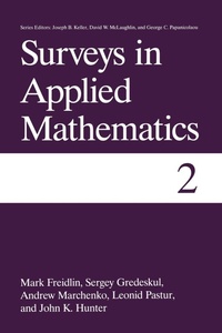 Enlarge image Cover: Surveys in Applied Mathematics - Kluwer Academic / Plenum Publishers