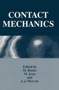 Cover: Contact Mechanics - Kluwer Academic / Plenum Publishers