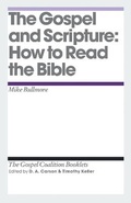 Cover: The Gospel and Scripture - Crossway Books