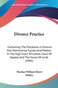 Bild: Divorce Practice - Kessinger Publishing