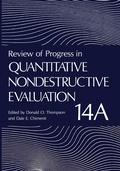 Cover: Review of Progress in Quantitative Nondestructive Evaluation - Springer