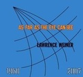Cover: Lawrence Weiner - Yale University Press