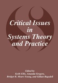 Cover: Critical Issues in Systems Theory and Practice - Springer