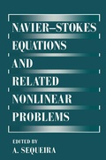 Cover: Navier-Stokes Equations and Related Nonlinear Problems - Springer