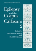 Cover: Epilepsy and the Corpus Callosum 2 - Kluwer Academic/Plenum Publishers