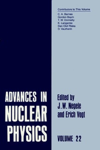 Enlarge image Cover: Advances in Nuclear Physics - Springer