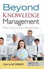 Cover: Beyond Knowledge Management - Taylor & Francis