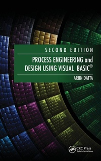 Abbildung von: Process Engineering and Design Using Visual Basic - CRC Press