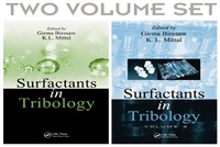Abbildung von: Surfactants in Tribology, 2 Volume Set - CRC Press