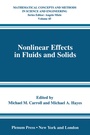 Cover: Nonlinear Effects in Fluids and Solids - Kluwer Academic / Plenum Publishers