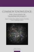 Cover: Common Knowledge - EPFL Press