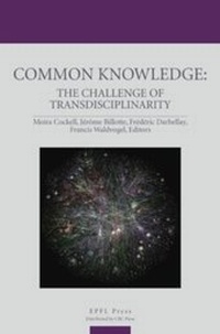 Enlarge image Cover: Common Knowledge - EPFL Press