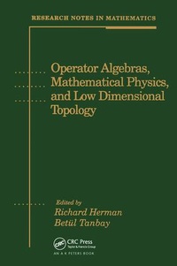 Abbildung von: Operator Algebras, Mathematical Physics, and Low Dimensional Topology - A K Peters