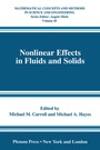 Cover: Nonlinear Effects in Fluids and Solids - Springer