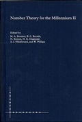 Cover: Number Theory for the Millennium II - A K Peters