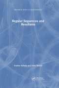 Cover: Regular Sequences and Resultants - CRC Press