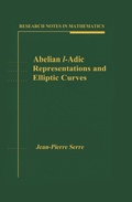 Cover: Abelian l-Adic Representations and Elliptic Curves - CRC Press