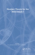 Cover: Number Theory for the Millennium I - A K Peters