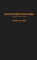 Cover: generatingfunctionology - A K Peters