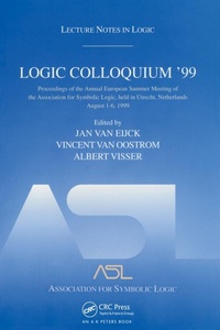 Abbildung von: Logic Colloquium '99 - CRC Press