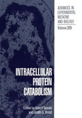 Cover: Intracellular Protein Catabolism - Kluwer Academic/Plenum Publishers