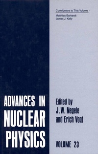 Enlarge image Cover: Advances in Nuclear Physics - Plenum Publishing Co.,N.Y.