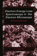 Cover: Electron Energy-Loss Spectroscopy in the Electron Microscope - Plenum Publishing Co.,N.Y.