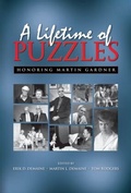 Cover: A Lifetime of Puzzles - A K Peters