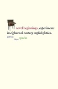 Cover: Novel Beginnings - Yale University Press