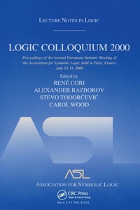 Abbildung von: Logic Colloquium 2000 (hardcover) - CRC Press