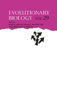 Enlarge image Cover: Evolutionary Biology - Kluwer Academic/Plenum Publishers