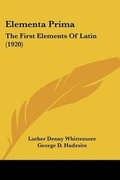 Cover: Elementa Prima - Kessinger Publishing
