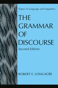 Cover: The Grammar of Discourse - Plenum Publishing Co.,N.Y.