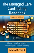 Cover: The Managed Care Contracting Handbook - Productivity Press