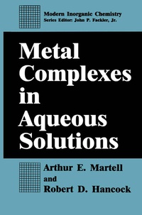 Abbildung von: Metal Complexes in Aqueous Solutions - Plenum Publishing Co.,N.Y.