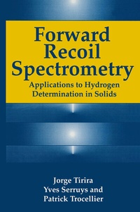 Abbildung von: Forward Recoil Spectrometry - Springer